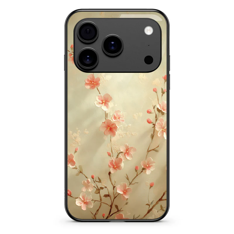 Glass Phone Case Delicate Flower - Image 133