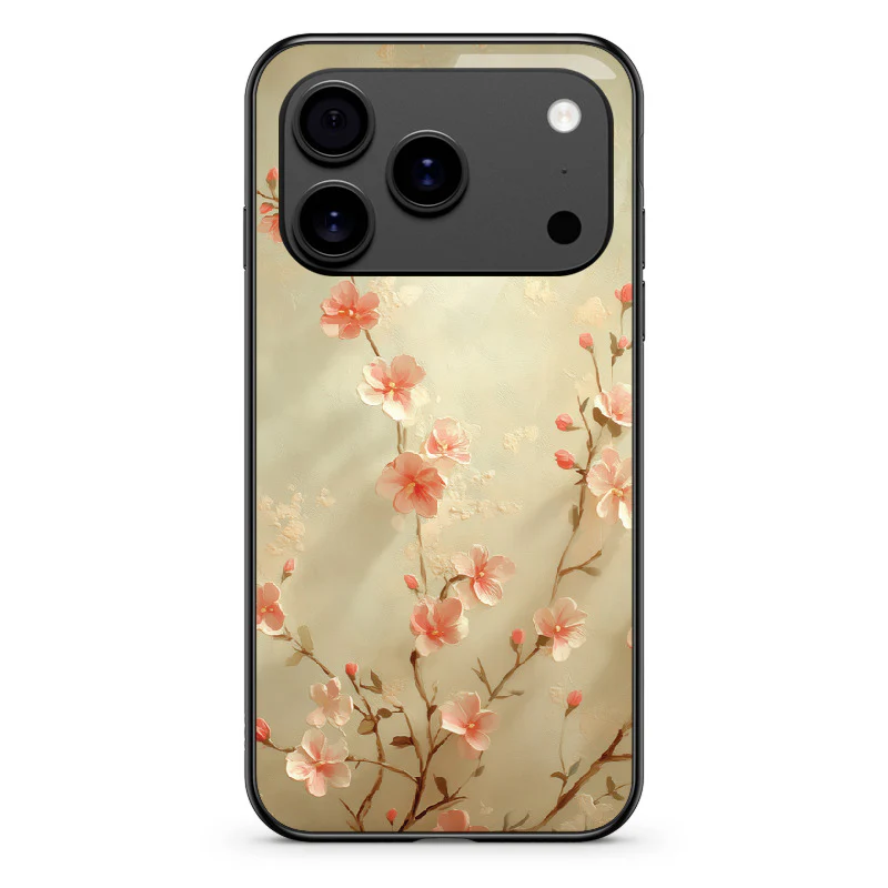 Glass Phone Case Delicate Flower - Image 134