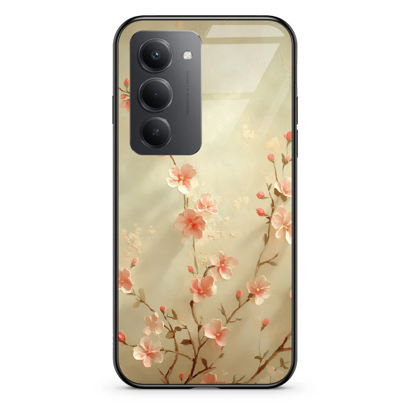 Glass Phone Case Delicate Flower - Image 136