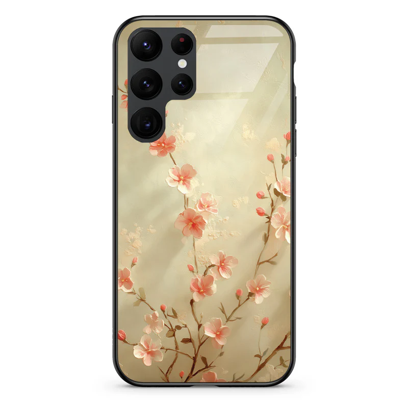 Glass Phone Case Delicate Flower - Image 146