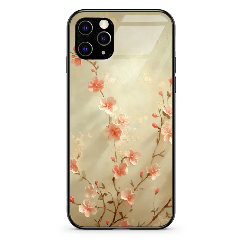 Glass Phone Case Delicate Flower - Image 22