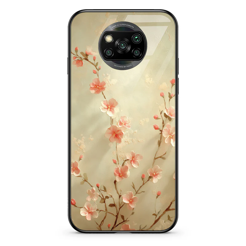 Glass Phone Case Delicate Flower - Image 30
