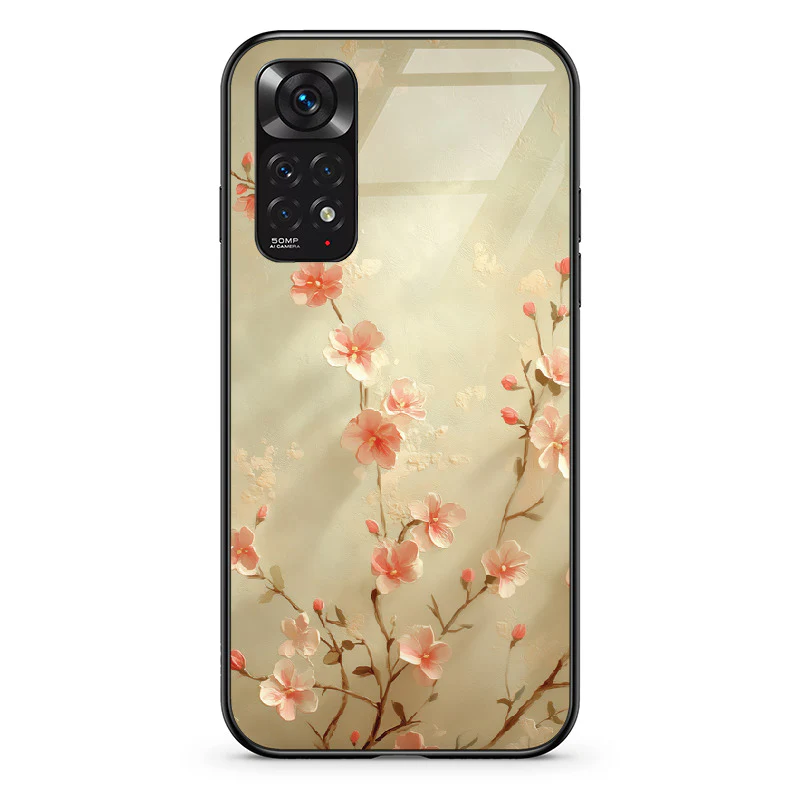 Glass Phone Case Delicate Flower - Image 41