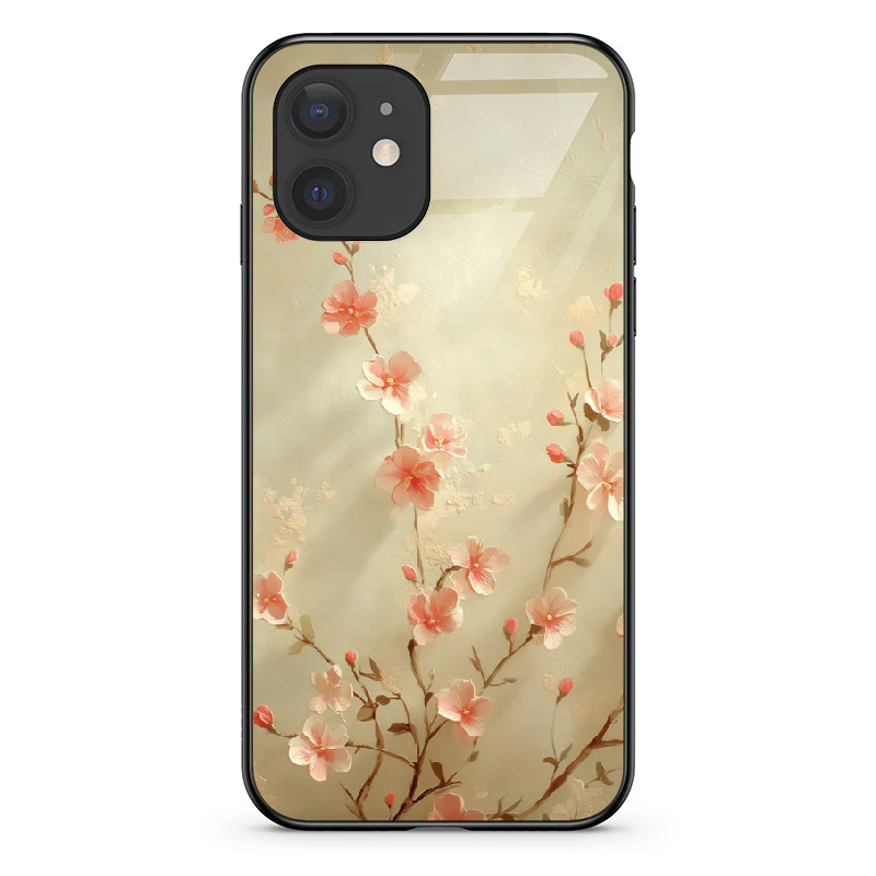 Glass Phone Case Delicate Flower - Image 51