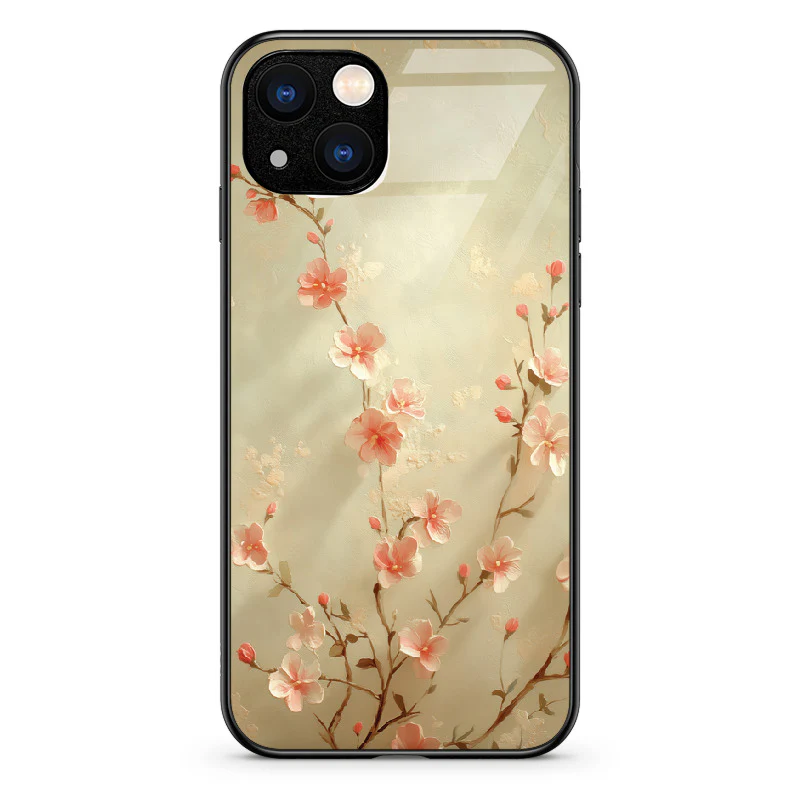 Glass Phone Case Delicate Flower - Image 55