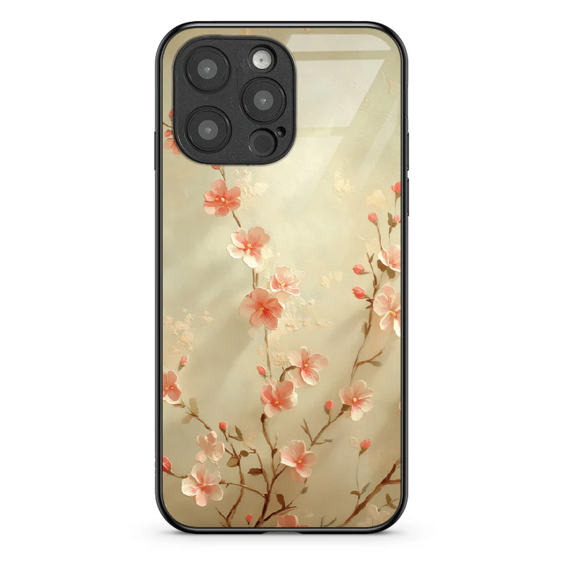 Glass Phone Case Delicate Flower - Image 72