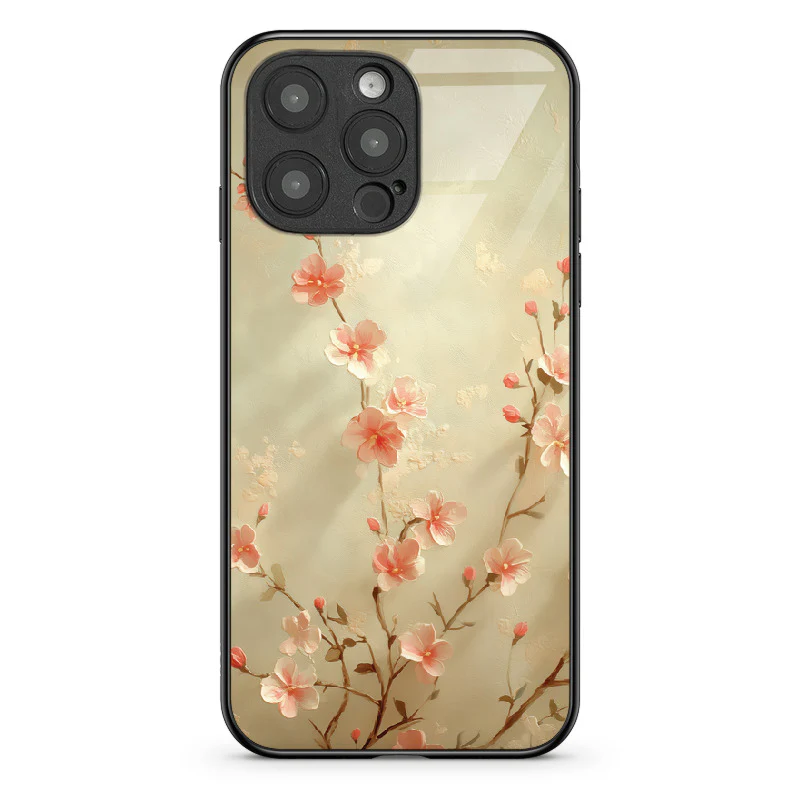 Glass Phone Case Delicate Flower - Image 80