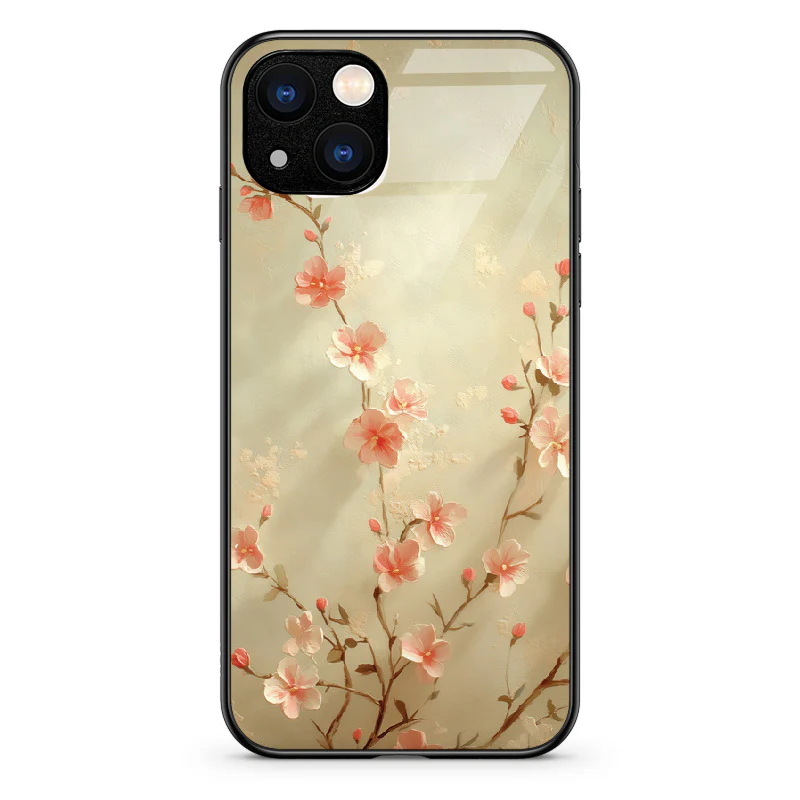 Glass Phone Case Delicate Flower - Image 83