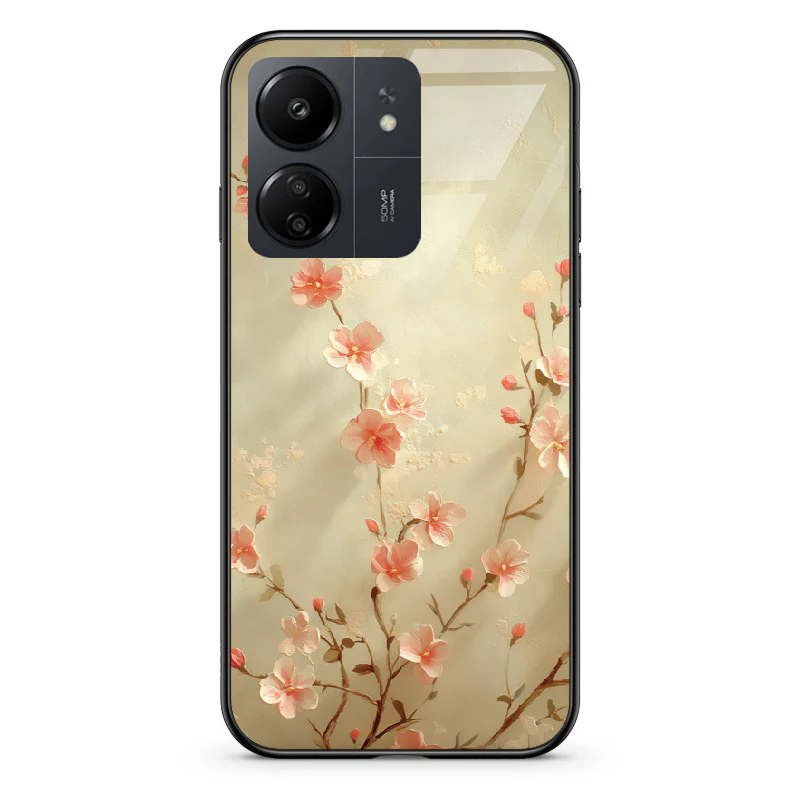 Glass Phone Case Delicate Flower - Image 91