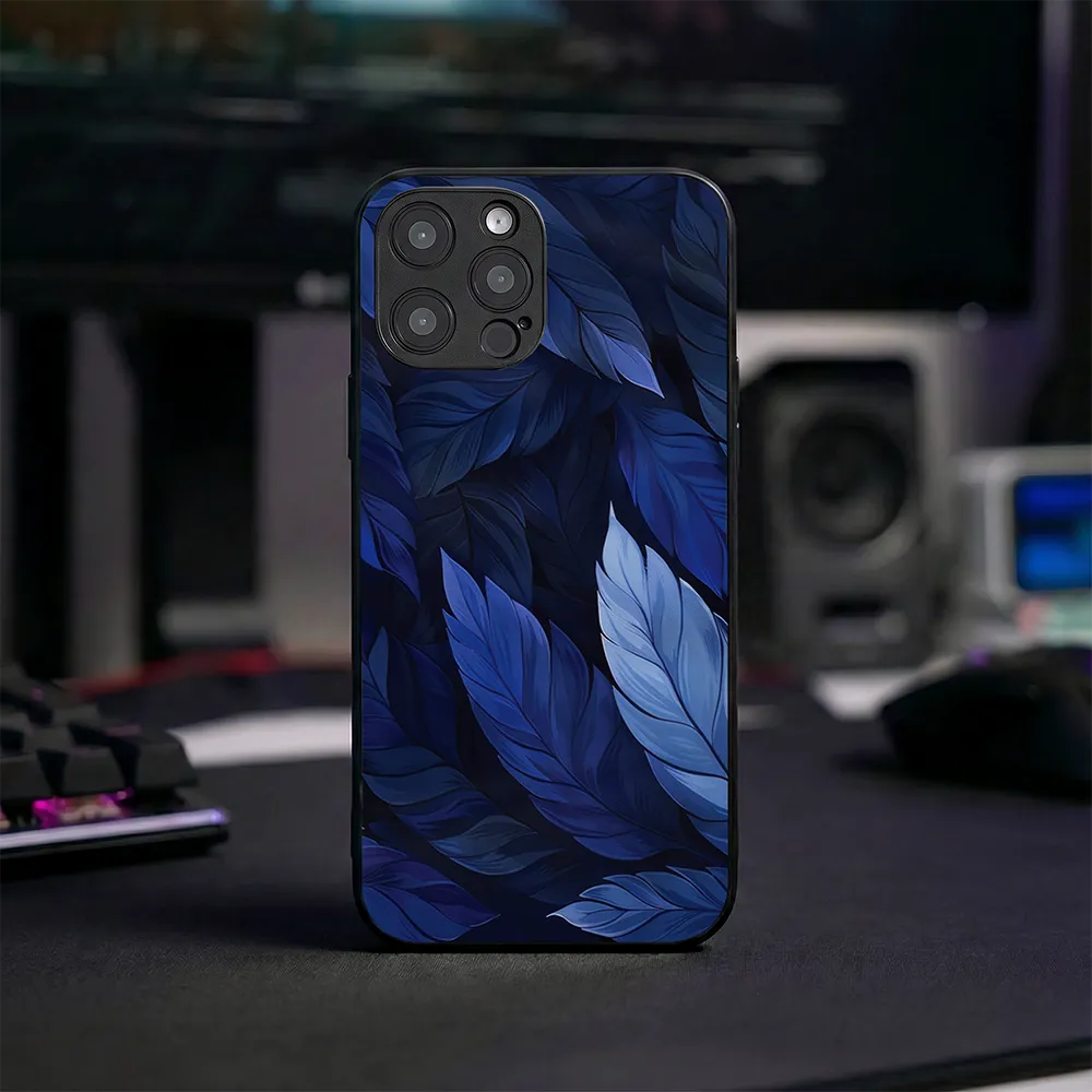 Glass Phone Case Depth of Serenity