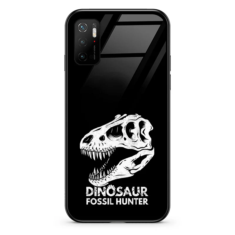 Glass Phone Case Dino Skull Hunter - Image 112
