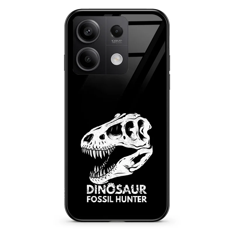 Glass Phone Case Dino Skull Hunter - Image 116