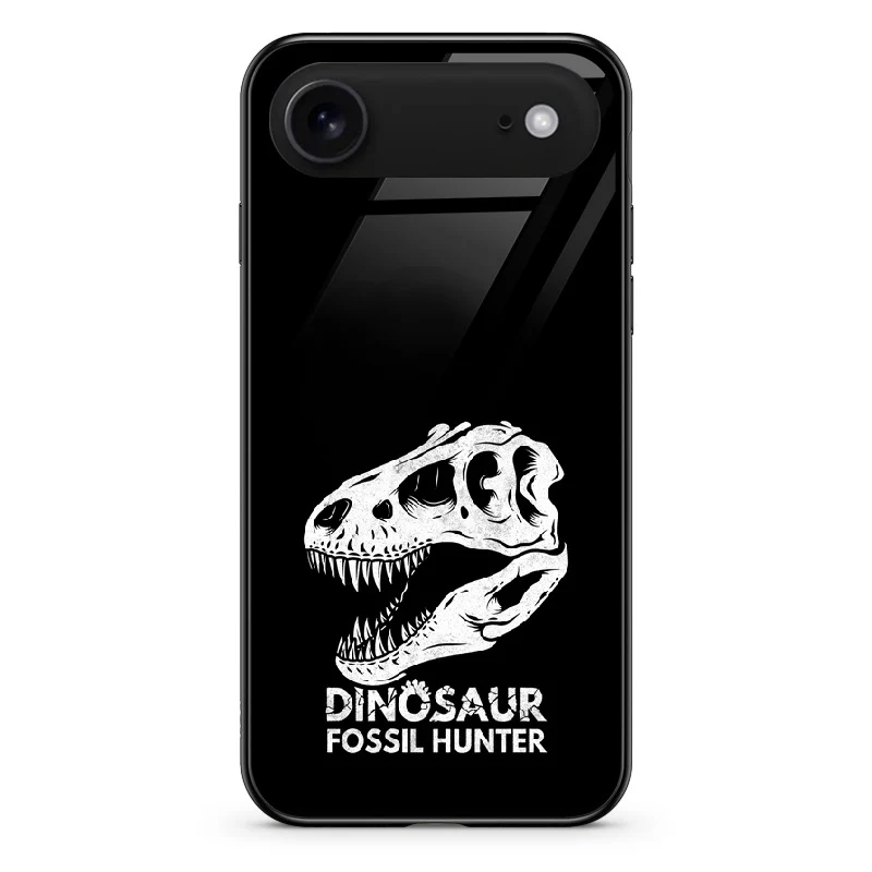 Glass Phone Case Dino Skull Hunter - Image 132