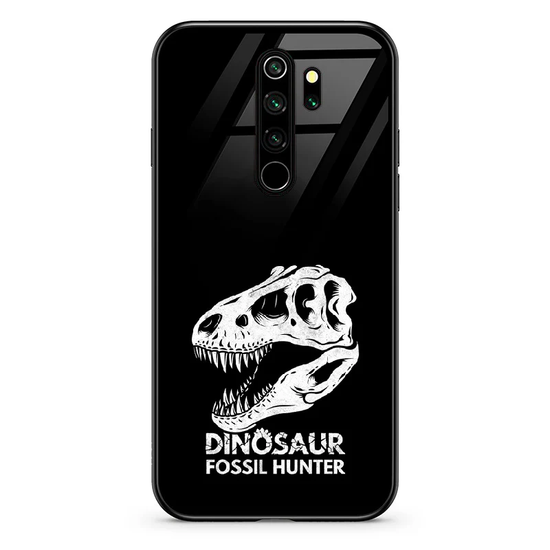 Glass Phone Case Dino Skull Hunter - Image 19