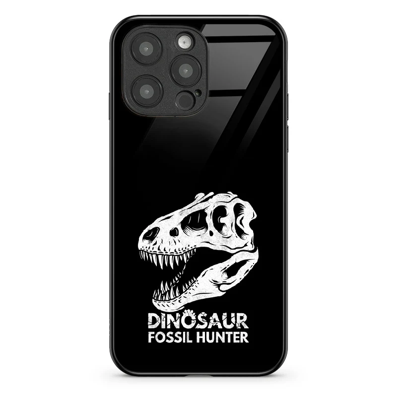 Glass Phone Case Dino Skull Hunter - Image 23