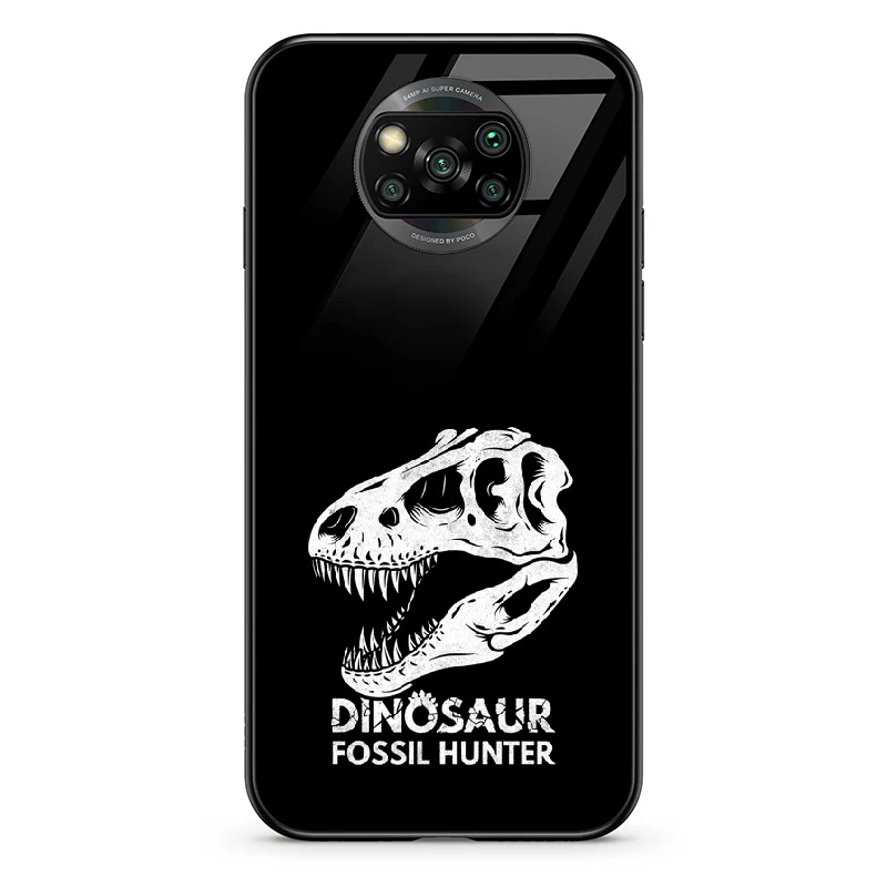 Glass Phone Case Dino Skull Hunter - Image 30