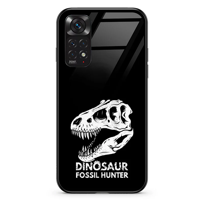 Glass Phone Case Dino Skull Hunter - Image 42