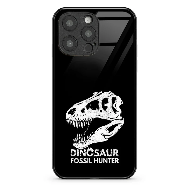 Glass Phone Case Dino Skull Hunter - Image 56