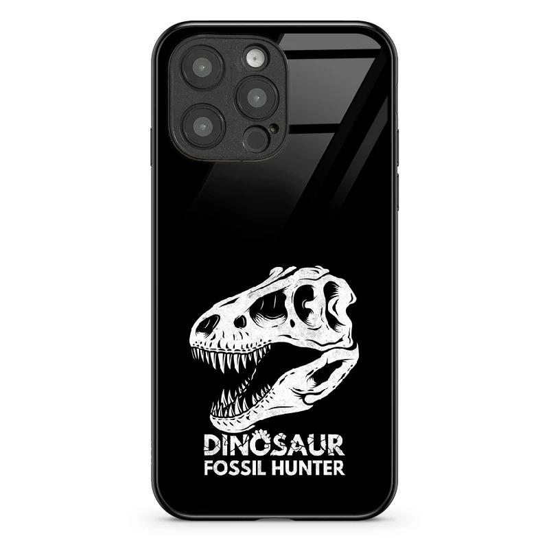 Glass Phone Case Dino Skull Hunter - Image 72