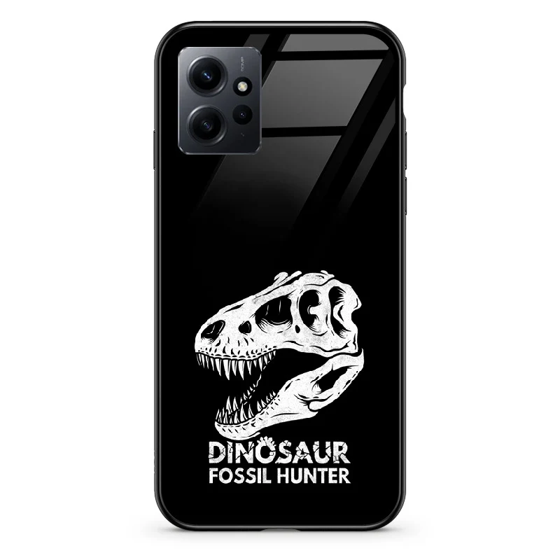 Glass Phone Case Dino Skull Hunter - Image 75