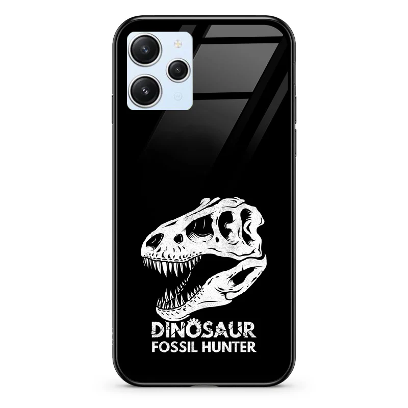 Glass Phone Case Dino Skull Hunter - Image 79