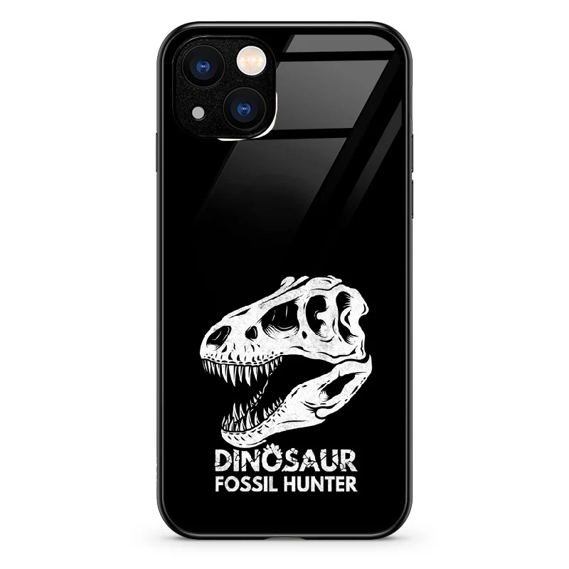 Glass Phone Case Dino Skull Hunter - Image 83