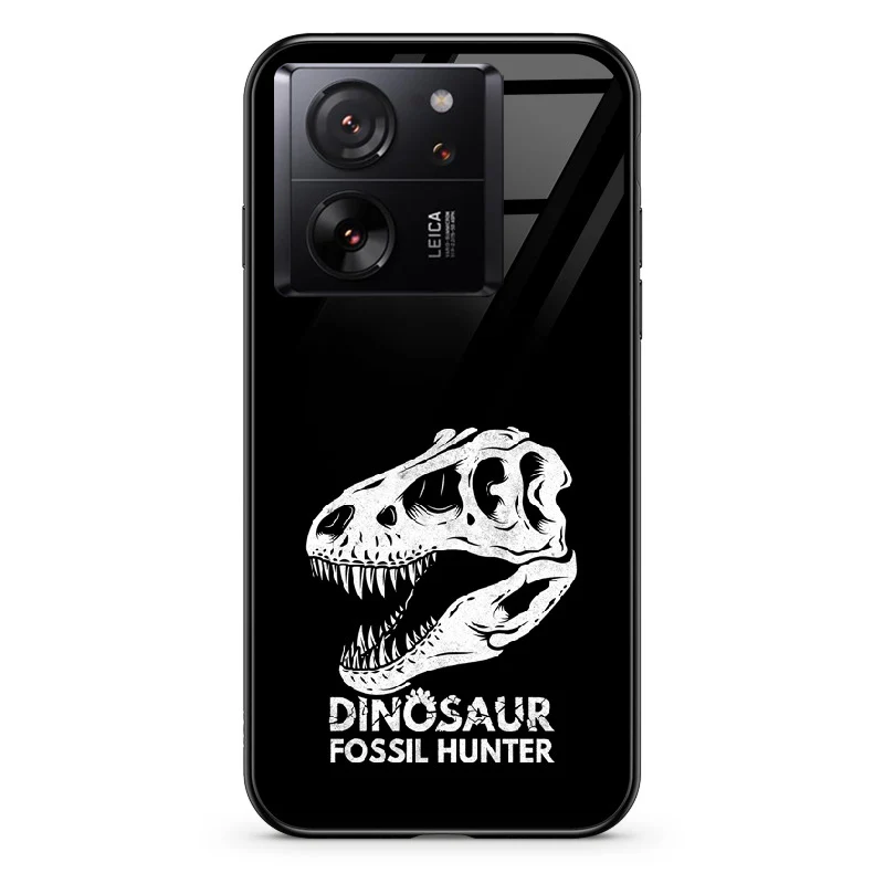 Glass Phone Case Dino Skull Hunter - Image 84