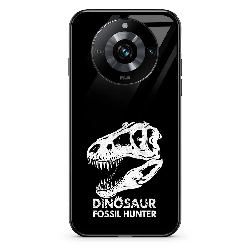 Glass Phone Case Dino Skull Hunter - Image 86