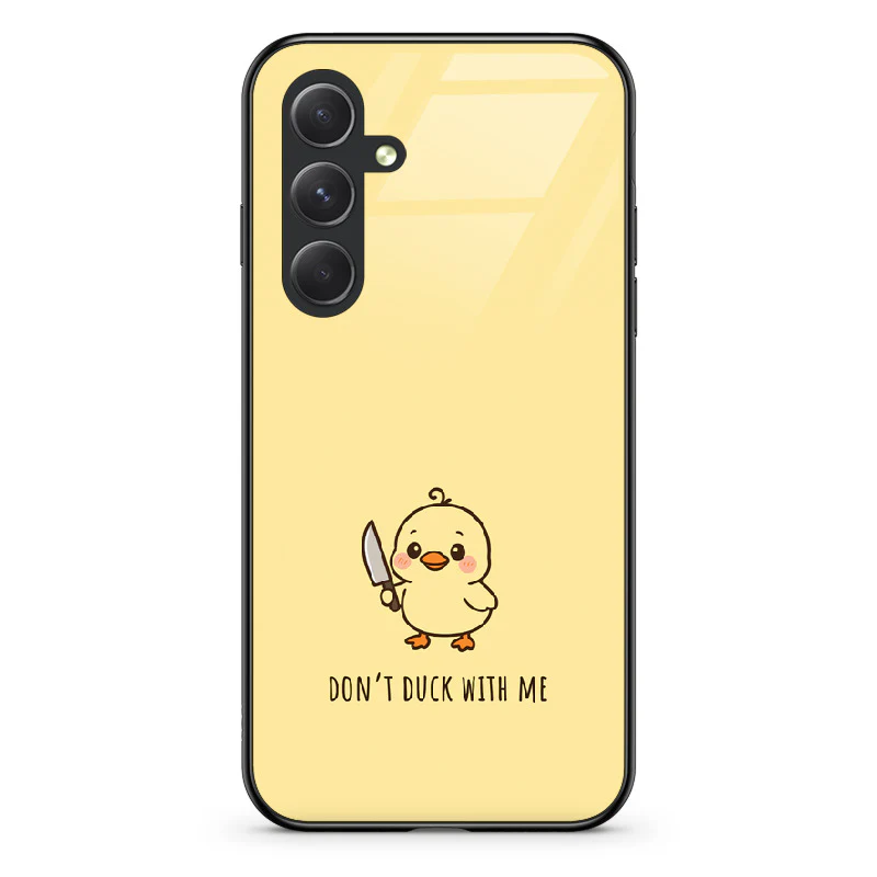 Glass Phone Case Don't Duck With Me - Image 118