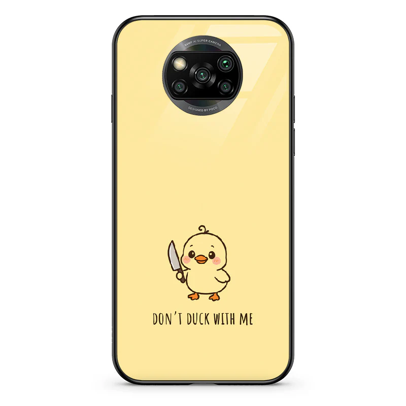 Glass Phone Case Don't Duck With Me - Image 30