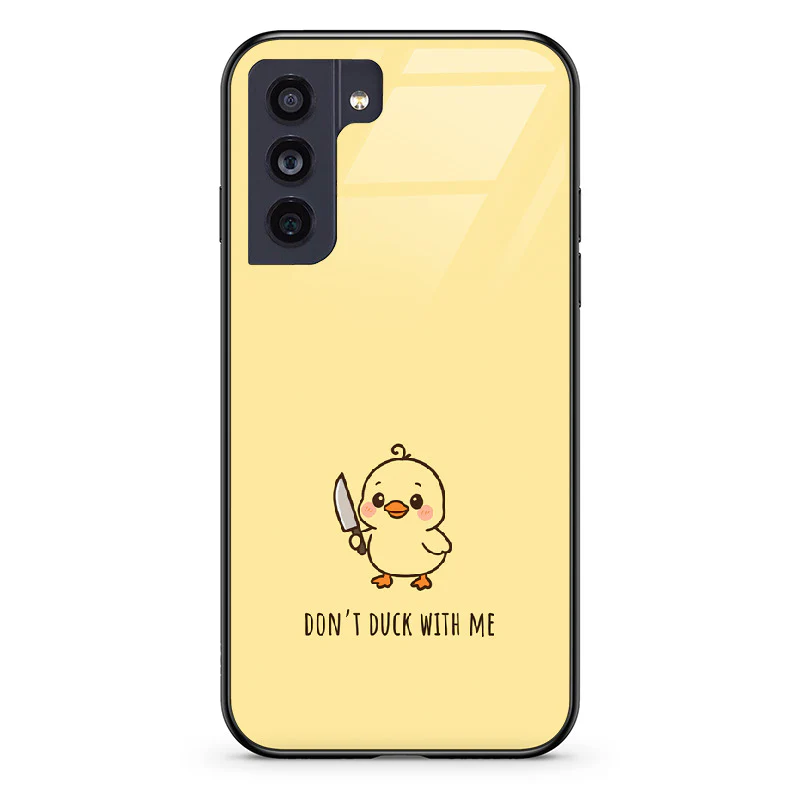 Glass Phone Case Don't Duck With Me - Image 57
