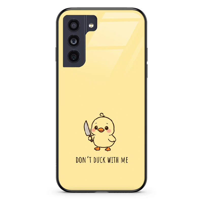 Glass Phone Case Don't Duck With Me - Image 68