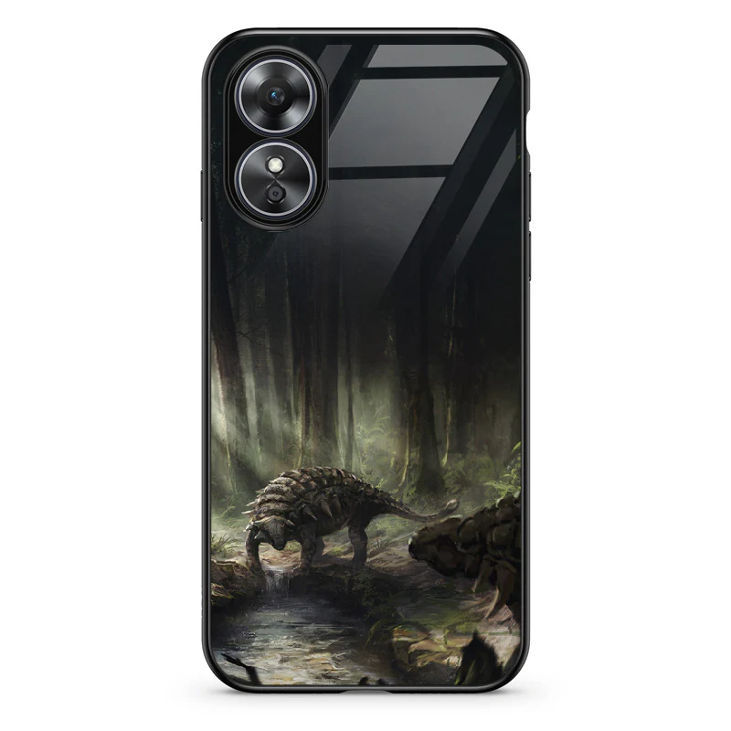 Glass Phone Case Edmontonia of the Deep Forest - Image 100