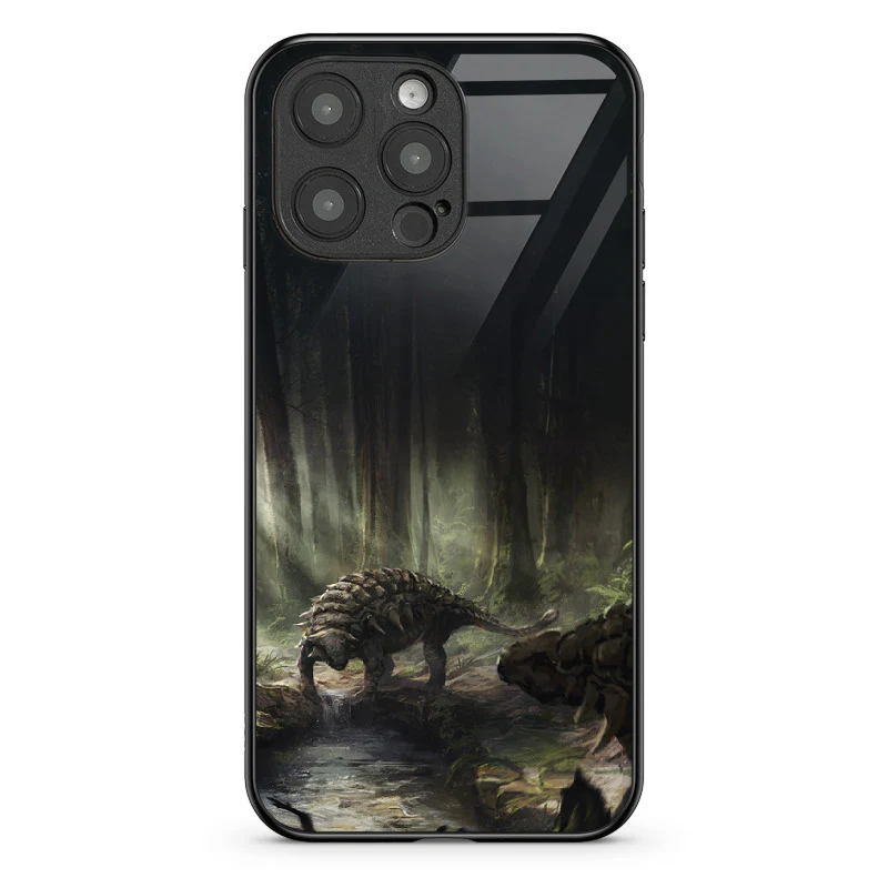 Glass Phone Case Edmontonia of the Deep Forest - Image 107