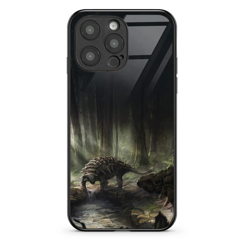 Glass Phone Case Edmontonia of the Deep Forest - Image 108