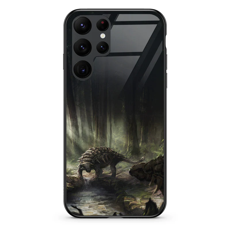 Glass Phone Case Edmontonia of the Deep Forest - Image 119