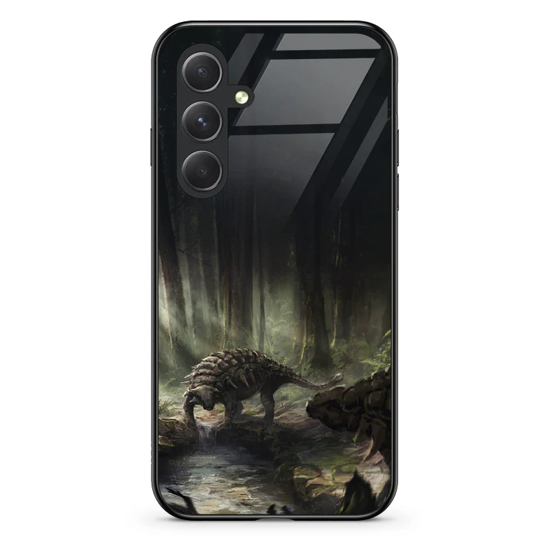 Glass Phone Case Edmontonia of the Deep Forest - Image 123