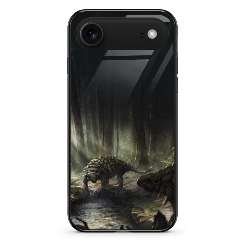 Glass Phone Case Edmontonia of the Deep Forest - Image 132