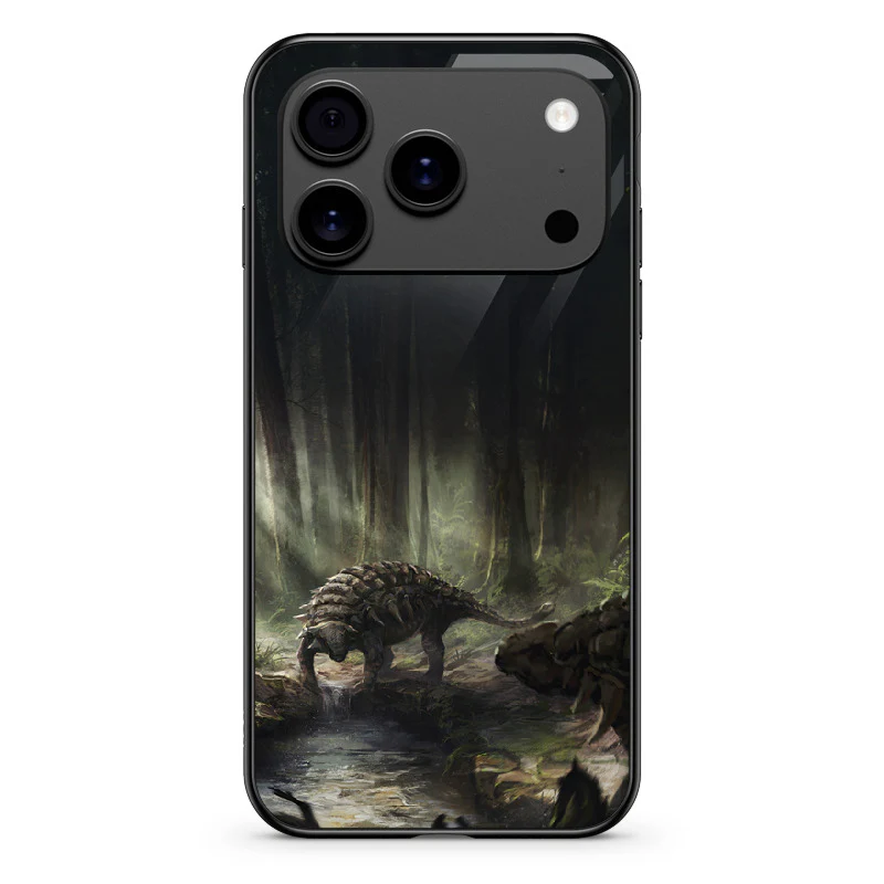 Glass Phone Case Edmontonia of the Deep Forest - Image 133