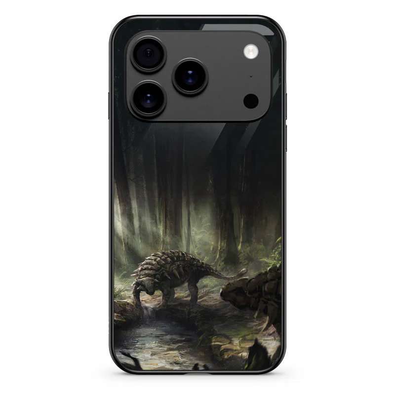 Glass Phone Case Edmontonia of the Deep Forest - Image 134