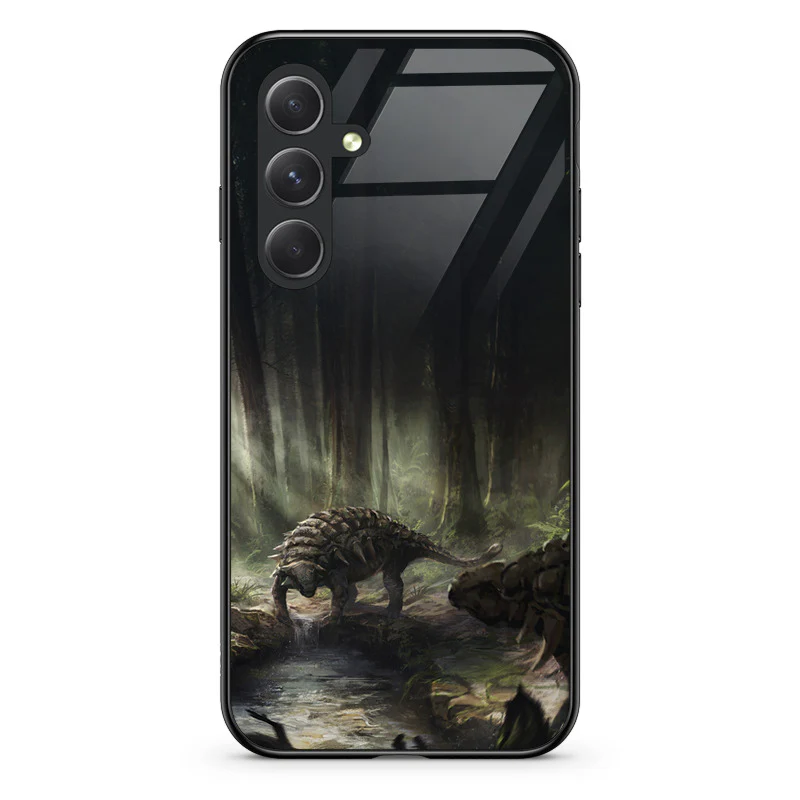 Glass Phone Case Edmontonia of the Deep Forest - Image 139
