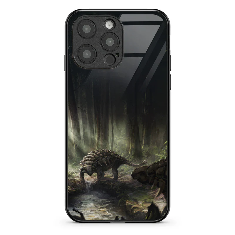 Glass Phone Case Edmontonia of the Deep Forest - Image 23