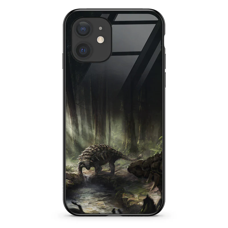 Glass Phone Case Edmontonia of the Deep Forest - Image 51
