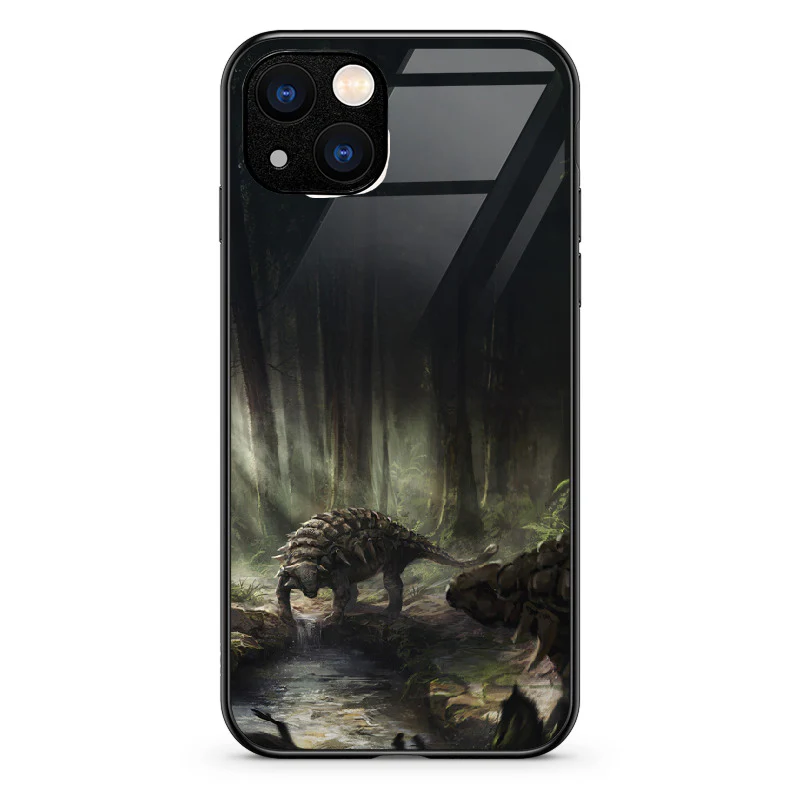 Glass Phone Case Edmontonia of the Deep Forest - Image 52