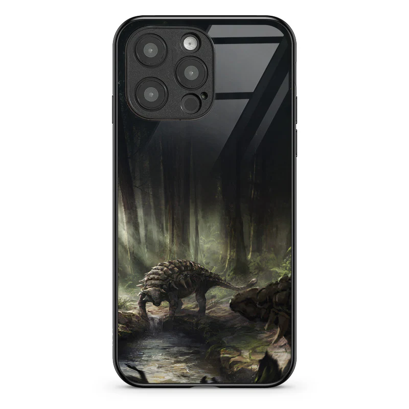 Glass Phone Case Edmontonia of the Deep Forest - Image 56
