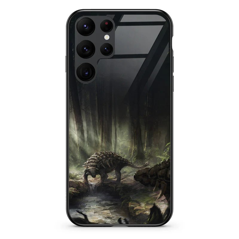 Glass Phone Case Edmontonia of the Deep Forest - Image 58