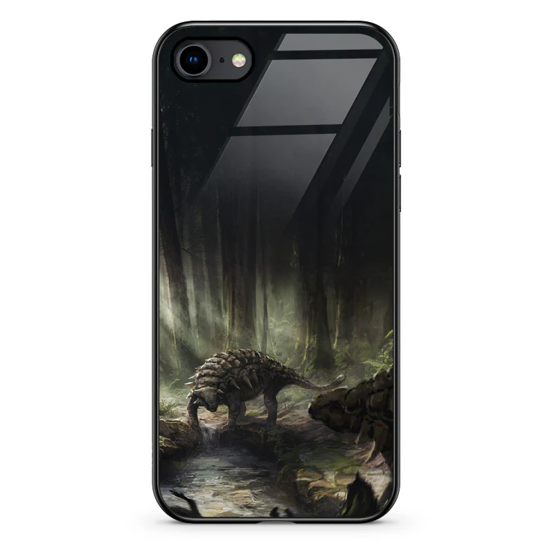 Glass Phone Case Edmontonia of the Deep Forest - Image 62