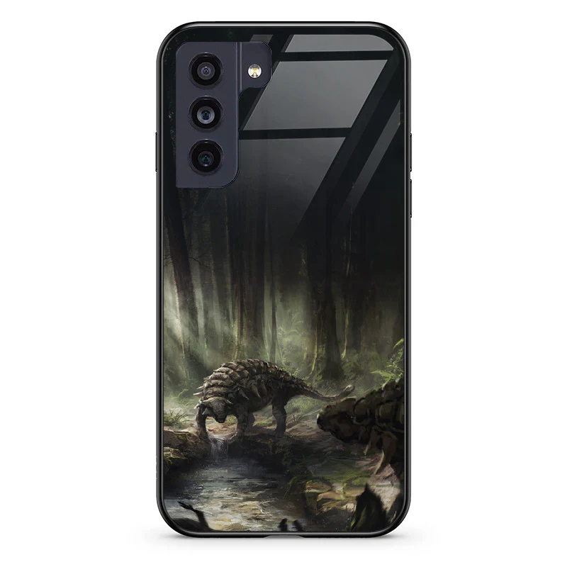 Glass Phone Case Edmontonia of the Deep Forest - Image 63