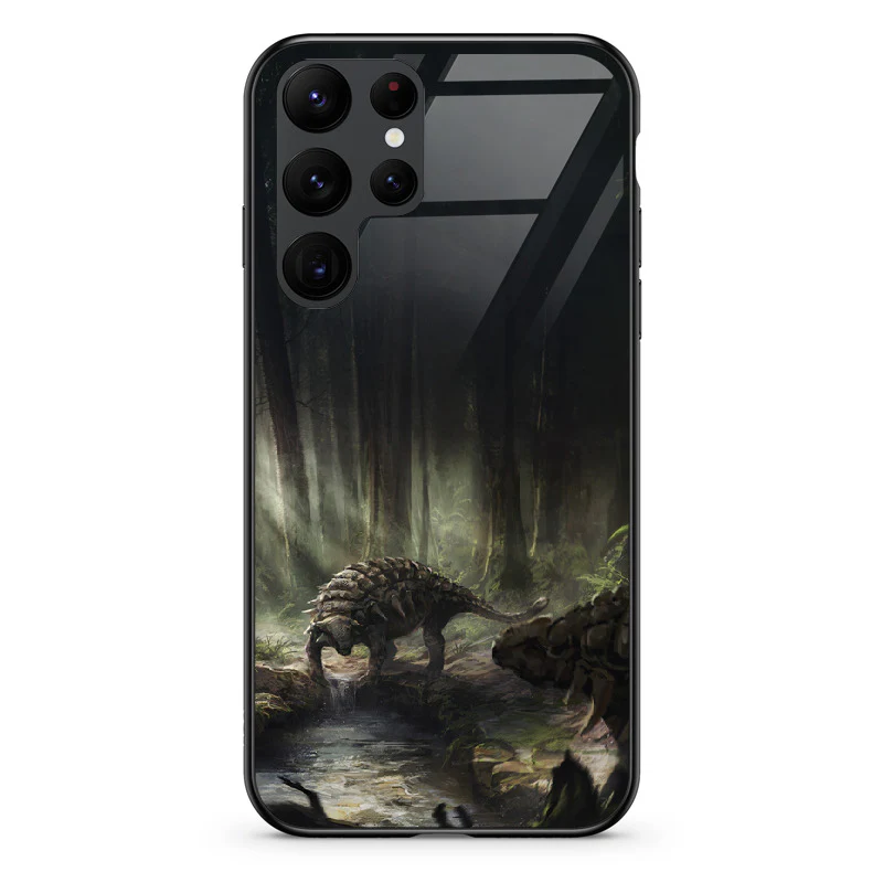 Glass Phone Case Edmontonia of the Deep Forest - Image 65