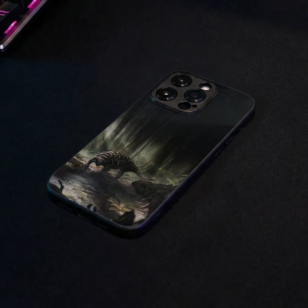 Glass Phone Case Edmontonia of the Deep Forest - Image 7